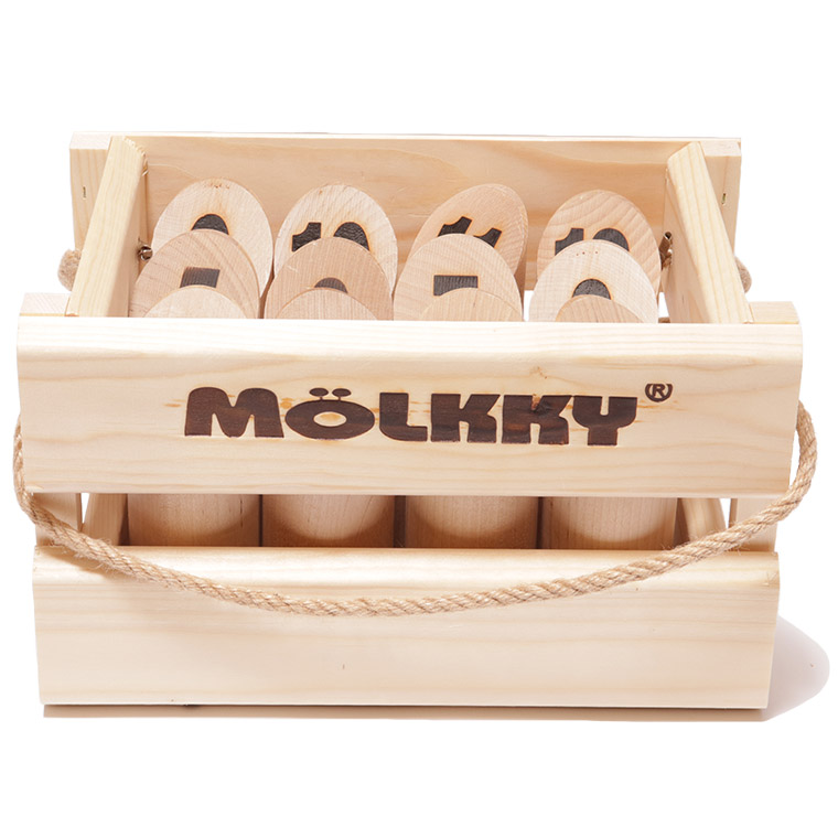 【新品未使用】正規品 モルック 12本スキットル モルック棒セット MOLKKY モルック MOL-S モルック基本セット スキットル12本 モルック棒