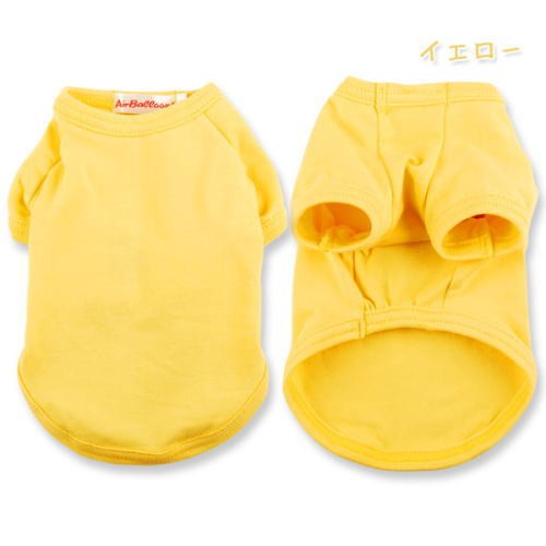 メッシュパステルスマイルバルーンハンドメイド犬服サイズS