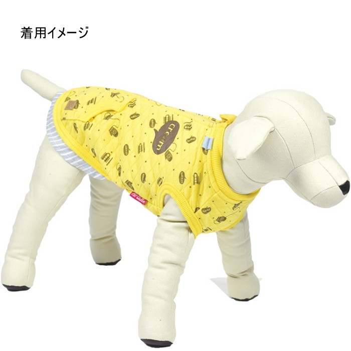 犬 服 背中開き クリーミージャンパー ジップアップ 背開き