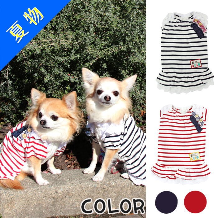 犬服 ドッグウェア ハンドメイド犬服 チュニック ブラウス