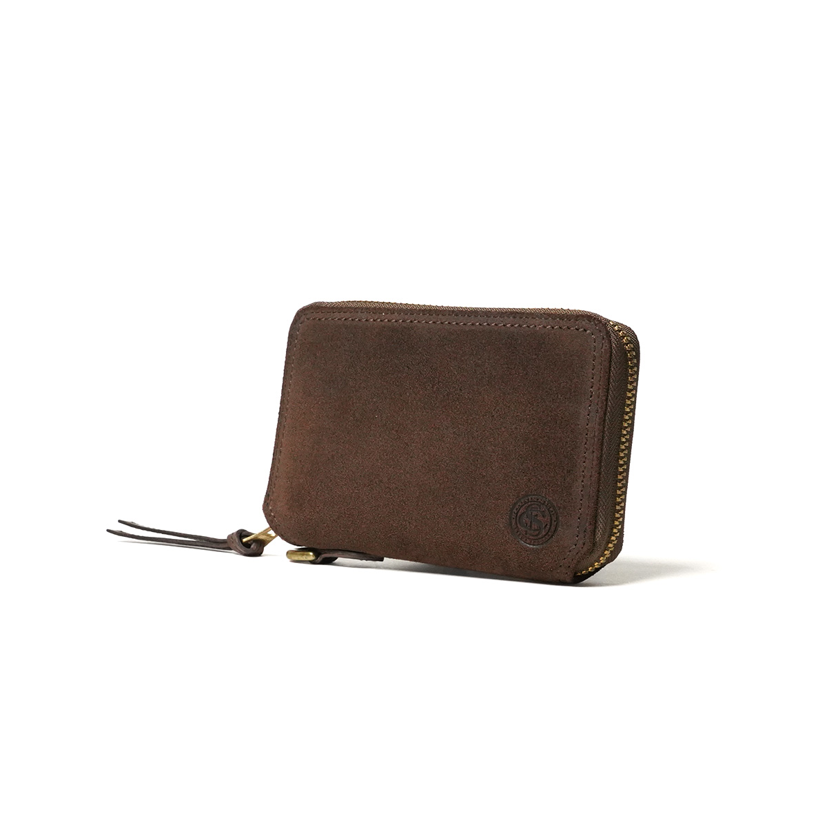 BAGGY PORT ラウンドファスナー財布 オイルスウェード Lima リマ BAGGY PORT（バギーポート） ラウンドファスナー ハーフ財布 FZKM11