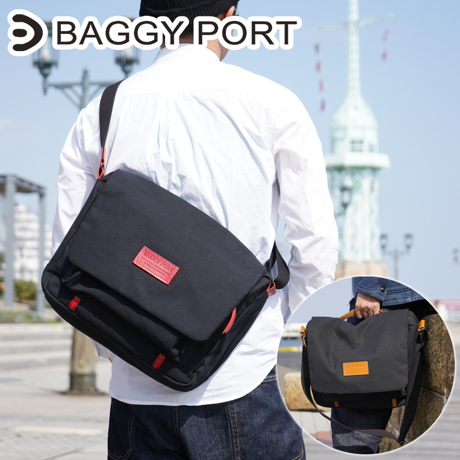 ショルダーバッグ YNM-419 BAGGYPORT バギーポート BLACK 10 