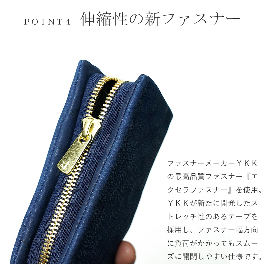 BAGGY PORT（バギーポート） ハーフ財布 ZYS491 BAGGYPORT 本藍染め