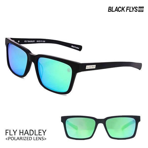 BLACKFLYS,ブラックフライ 21 FLY HADLEY Polarized,フライヘドリー 偏光レンズ BF-1194-15 MATT BLACK GREEN MIRROR POL サングラス メンズ ミラーレンズ
