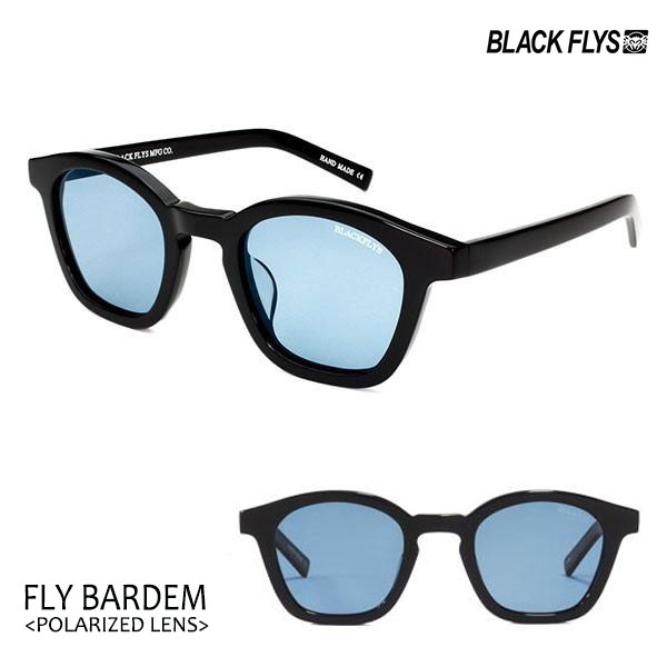 BLACKFLYS,ブラックフライ/20/FLY BARDEM Polarizedレンズ,フライバーデン 偏光レンズ/BF-1247-05/BLACK/LIGHT BLUE POL/サングラス/ユニセックス/ウェリントン