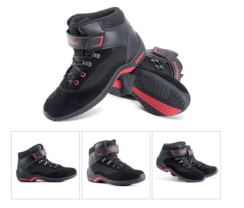 Duhan バイクブーツ ライダーブーツ レーシングブーツ 防水 防寒