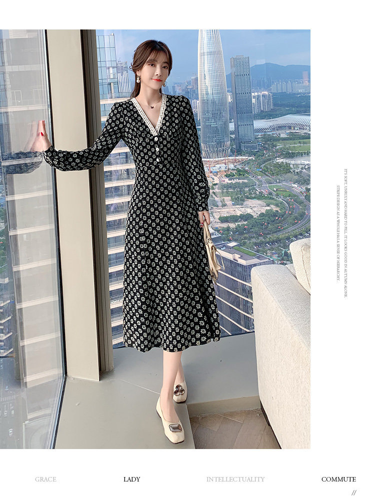 21 ワンピース レディース 30 40代 ワンピース 春 秋 きれいめ ロングワンピース 長袖 着痩せ 大人 おしゃれ 1215cjlyq04 Bikewear 通販 Yahoo ショッピング