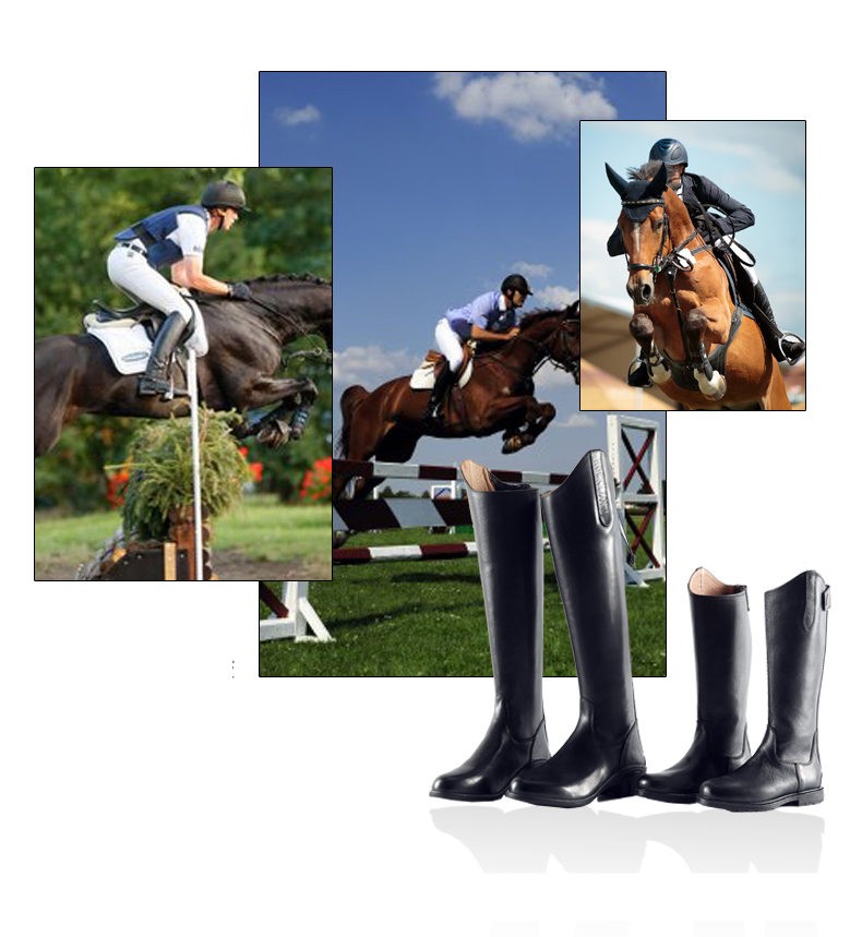 乗馬用品 乗馬ブーツ ブーツ 長靴 ロングブーツブラック 馬具
