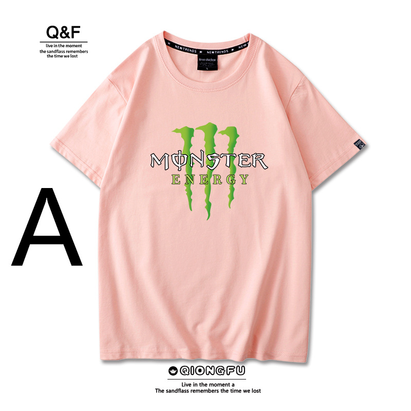 モンスターエナジー Tシャツ メンズ 半袖 ロゴ カットソー Tシャツ 