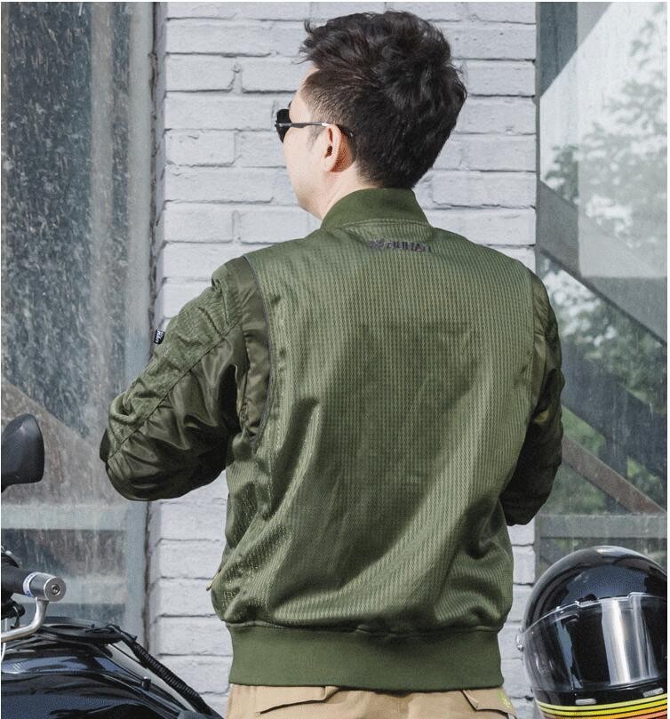 DUHAN パンツ メッシュ バイク ジャケット ライダースジャケット バイク ウェア 上下セット 春 夏 秋 ３シーズン バイク用品 プロテクター装備