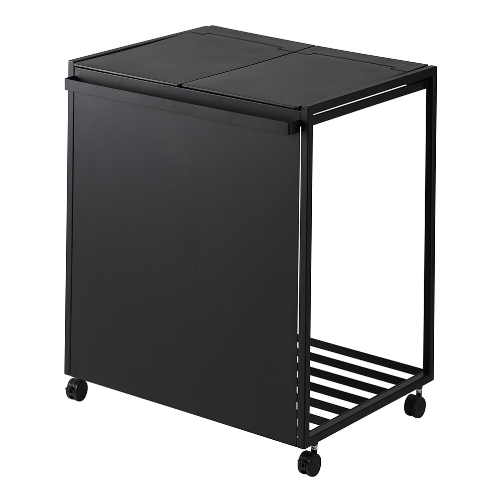 tower 蓋付き目隠し分別ダストワゴン タワー 45L 2分別 山崎実業