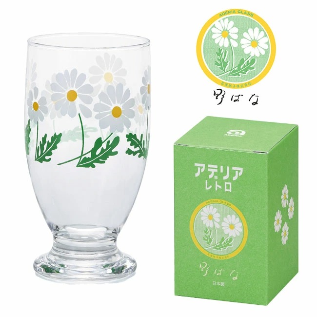 ADERIA アデリアレトロ 台付きグラス 335ml 日本製 レトロ 昭和 昭和