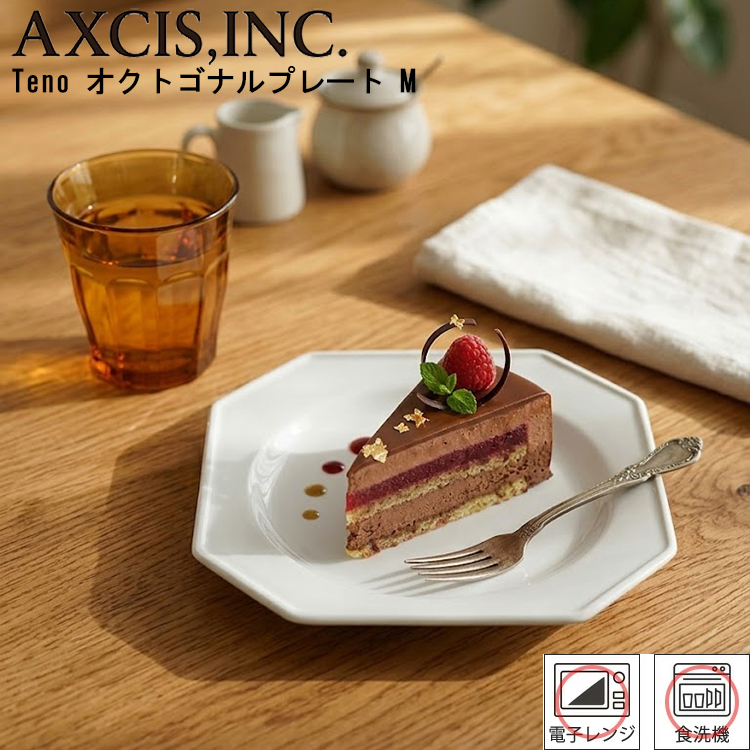 AXCIS（アクシス） プレート Teno オクトゴナルプレート M HS3593 テノ