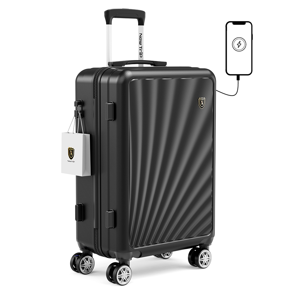 New Trip スーツケース キャリーケース ストッパー付き キャリーバッグ