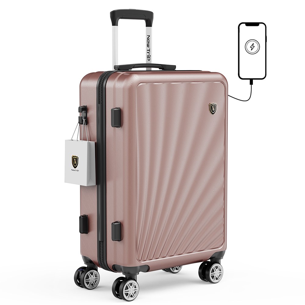 New Trip スーツケース キャリーケース ストッパー付き キャリーバッグ