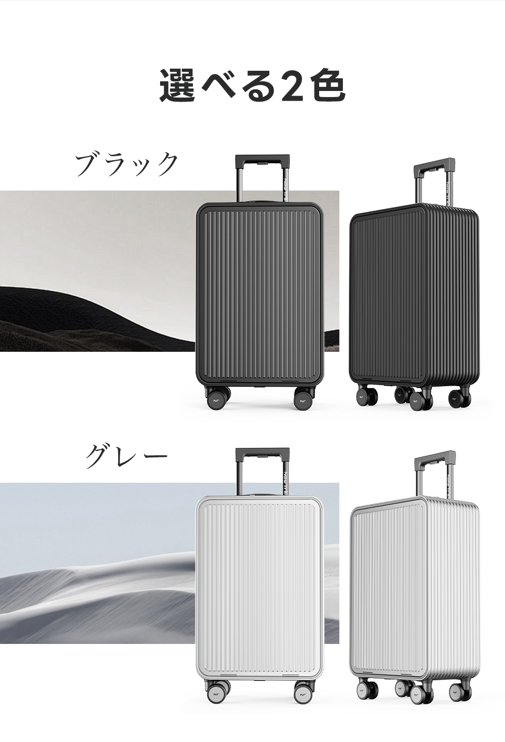 美品✨パイロットケース キャリーケース 4輪 ダイヤルロック トップオープン 20320f.jpg