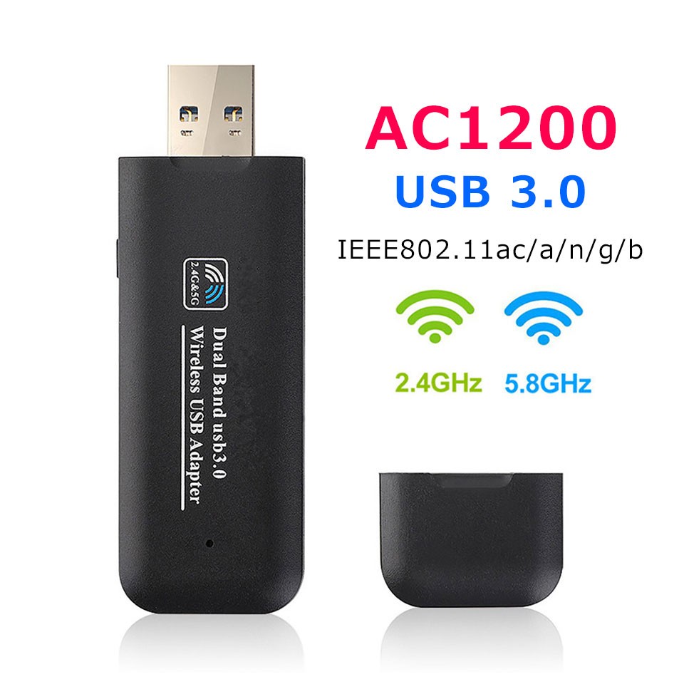 安心発送】 WiFi 無線LAN 子機 無線 lan アダプター 1200Mbps USB3.0 小型 USB wi-fi 高速 データ送信 5GHz  2.4GHz 操作簡単 無線通信 tkn 送料無料 discoversvg.com