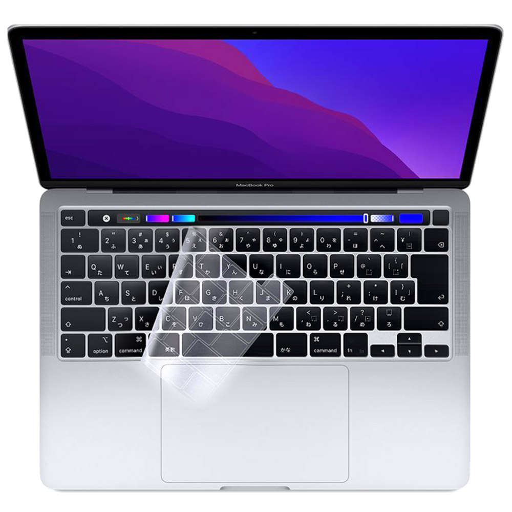 macbook air キーボードカバー macbook pro 13 キーボードカバー ノートパソコン キーボード カバー シリコン 防水 防塵 半透明 クリア y5