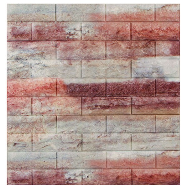 壁紙 レンガ シート シール クッション かるかる リフォーム DIy 軽量 ブリック タイル (壁紙 張り替え) ホワイト レンガ柄 サンプル y3 |  | 08