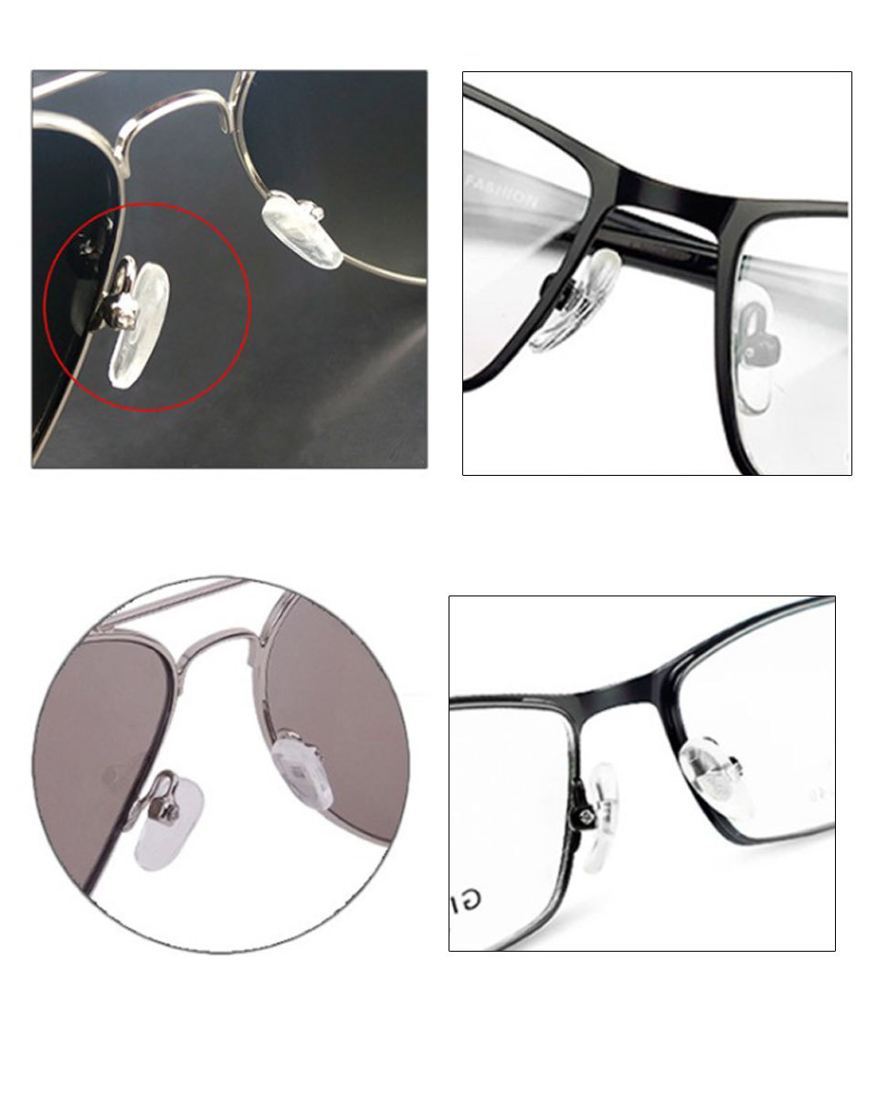 メガネ 鼻パッド シリコン 交換 眼鏡 ノーズパッド ネジ式交換用