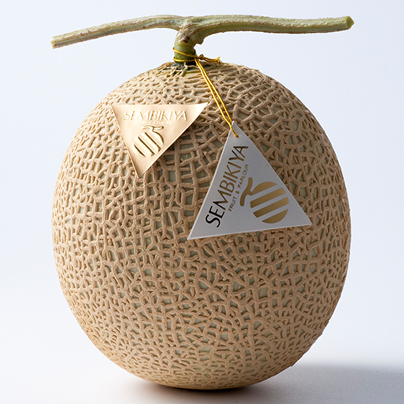 京橋千疋屋 千疋屋 ギフト マスクメロン3個・桐箱入（1玉 約1.5kg