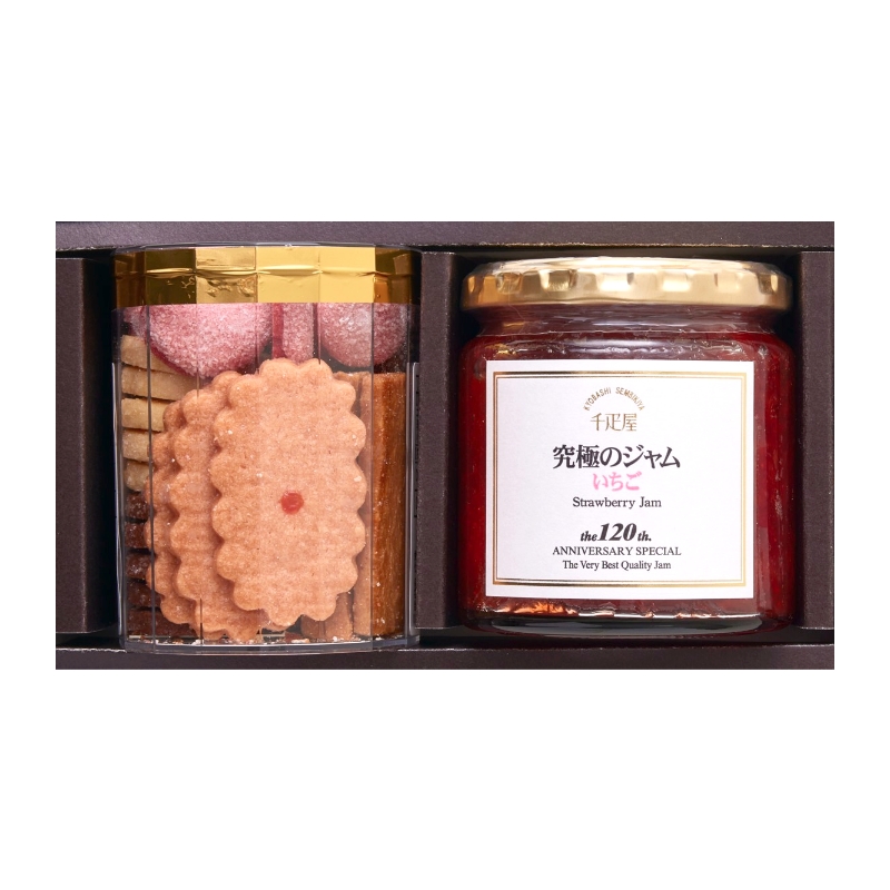 京橋千疋屋 千疋屋 ギフト 【6種類から選べる】 ジャム260g＆クッキー