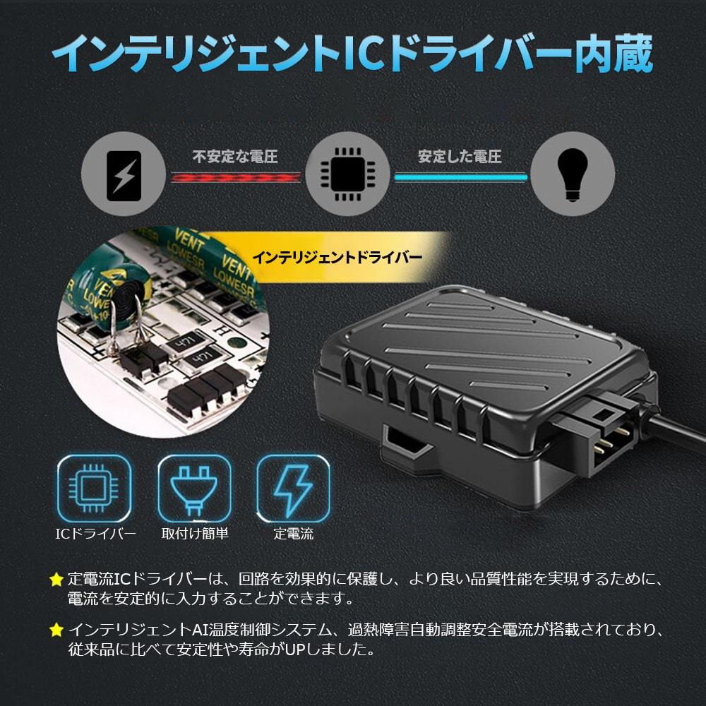 第2世代 LEDヘッドライト D1S/D1R D2S/D2R D3S/D3R D4S/D4R 車検対応 純正HID交換 光軸調整可 輸入車対応  DC12V 90W 16000ルーメン 6500K ホワイト :LM-F5-D:e-auto fun. - 通販 - Yahoo!ショッピング