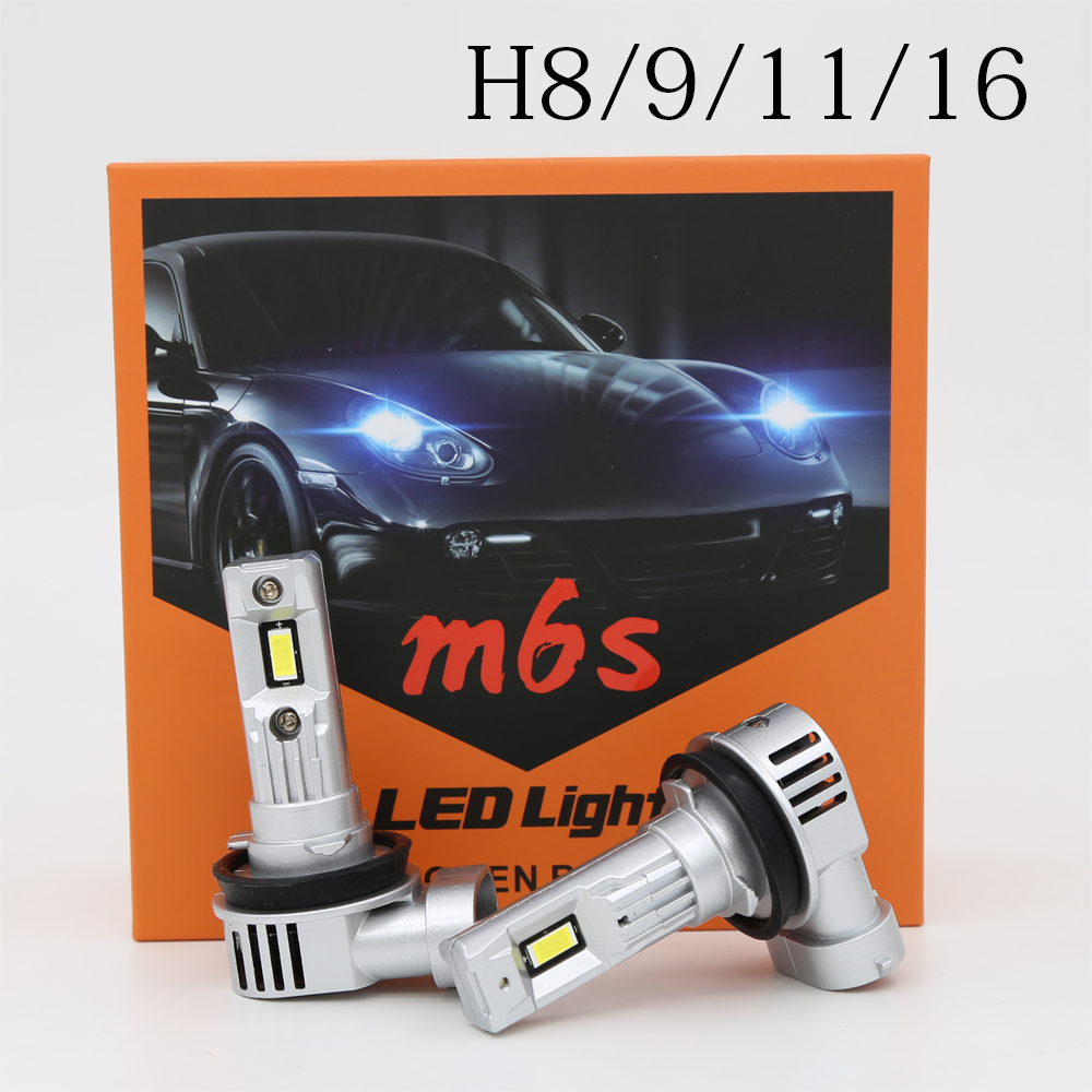 2024年新発売 LEDヘッドライト M6S フォグランプ H4 H7 H8/H9/H11/H16 HB3 HB4 HIR2 新車検対応 ポンつけ 12V 60W 18000LM 6500K 2本セット 1年保証｜sendaizuihouen-store｜04