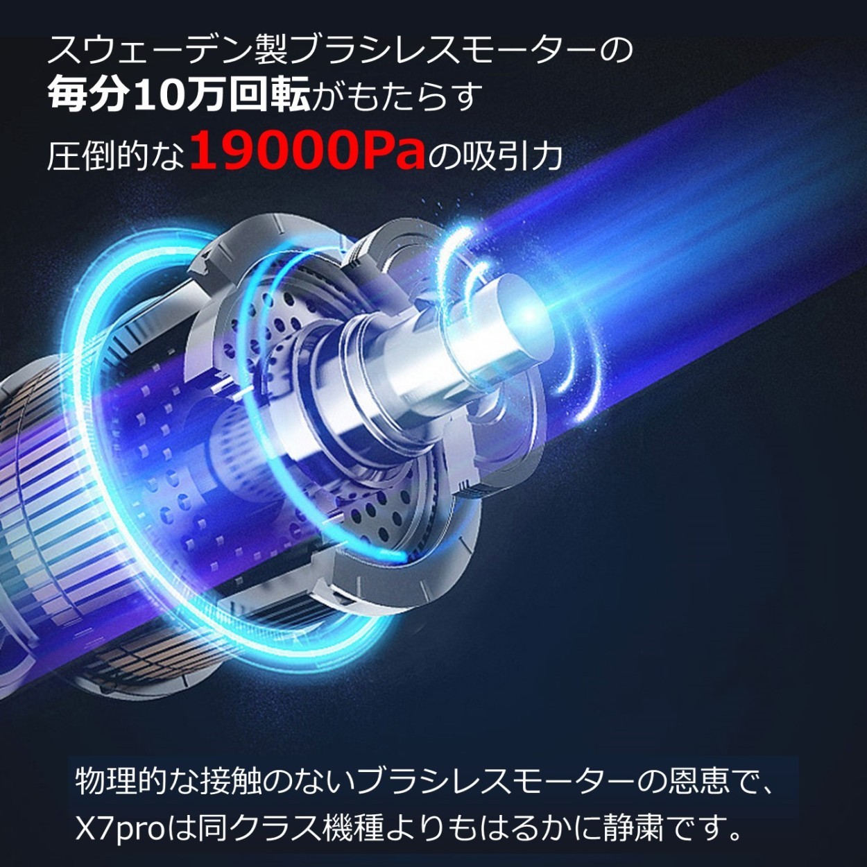Life Ideas ハンディークリーナー コードレス掃除機 充電式