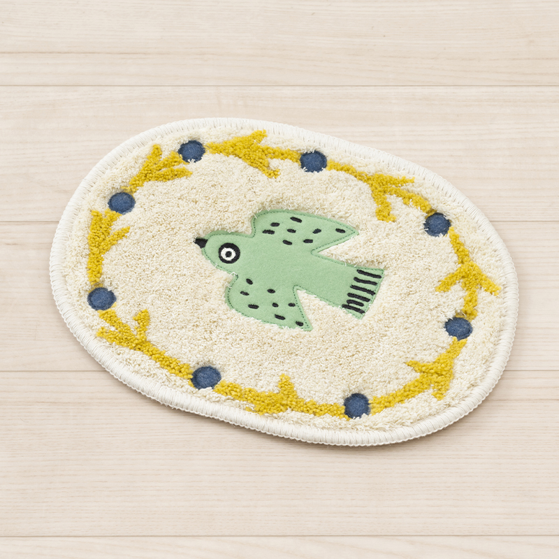 アクセントマット ミニサイズ おしゃれ 玄関 リビング 洗える 滑り止め