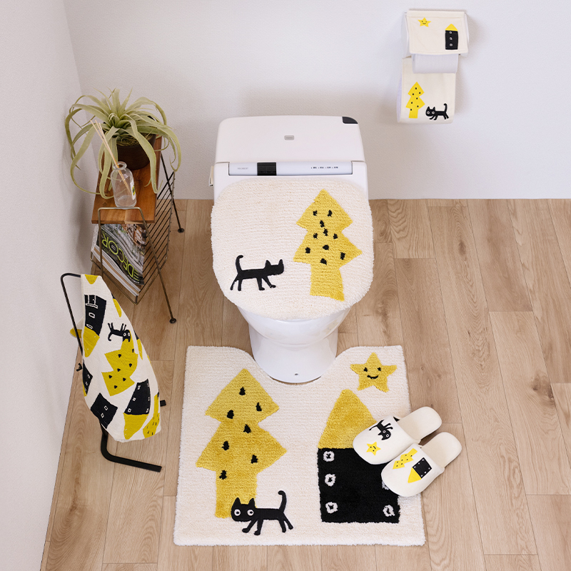 お取り置き　こちらは　chacoco34になります。 Atsuko Matano（アツコマタノ） トイレマットセット 5点 約60×60cm