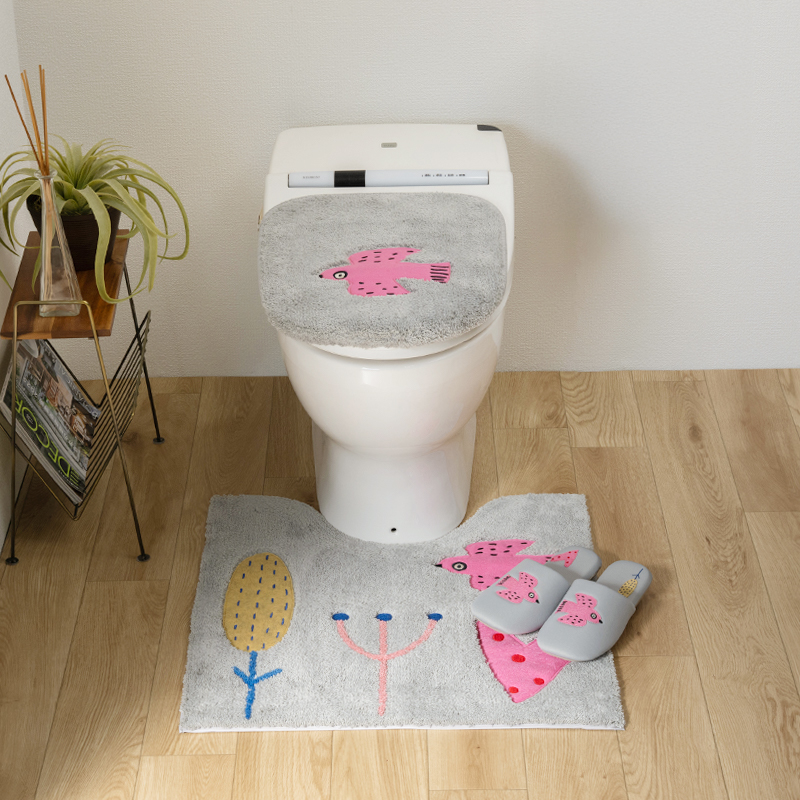 Atsuko Matano（アツコマタノ） トイレマットセット 3点 約60×60cm