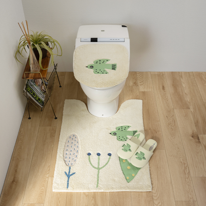 Atsuko Matano トイレマット80x60cm 3点セット Atsuko Matano（アツコマタノ） トイレマットセット 3点 約80×60cm