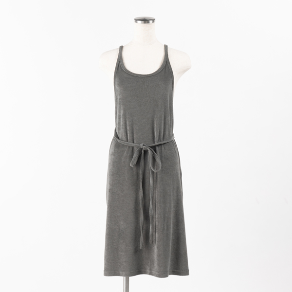 B.B.collection エプロン おしゃれ ワークエプロン 無地 洗える