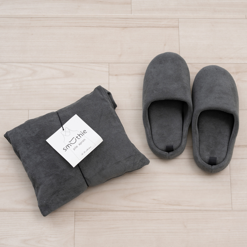 B.B.collection 福袋2026 エプロン+スリッパセット おしゃれ キッチン