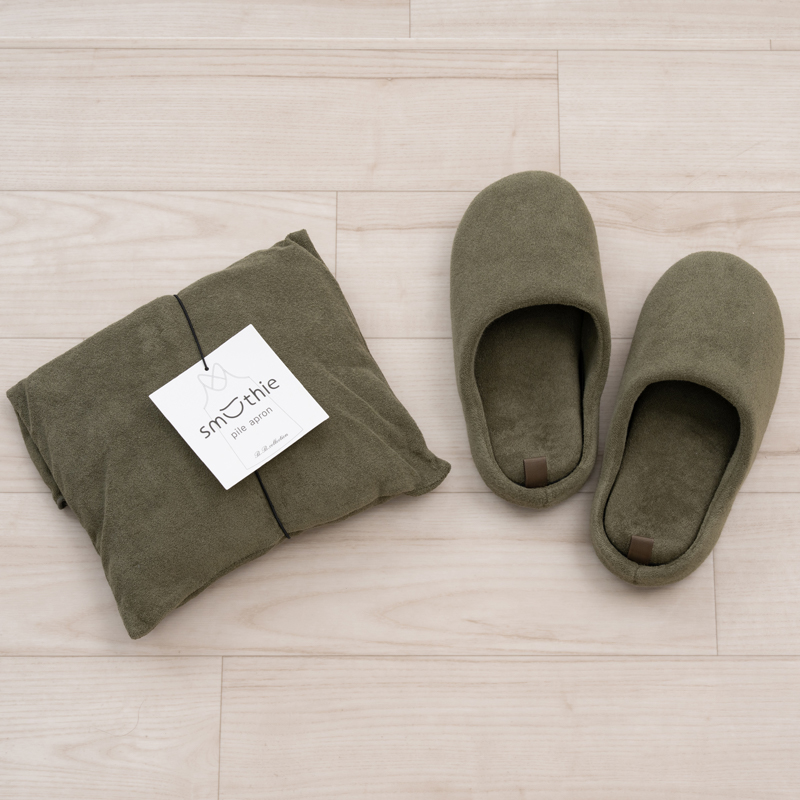 B.B.collection 福袋2026 エプロン+スリッパセット おしゃれ キッチン