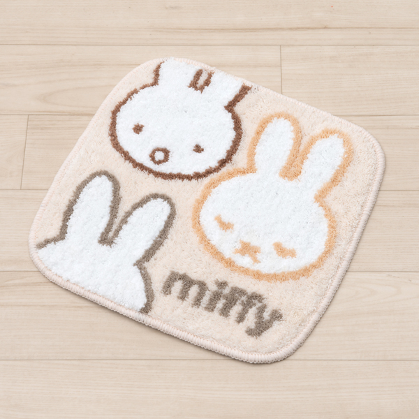 Miffy（ミッフィー） チェアパッド 四角 約38×38cm 椅子用クッション