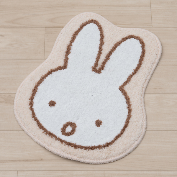 Miffy（ミッフィー） マット 洗える 洗面 玄関 アクセントマット miffy