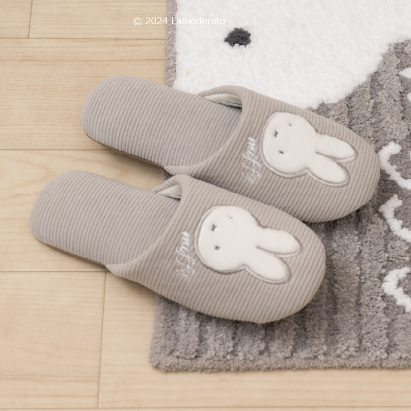 Miffy（ミッフィー） トイレマットセット 3点 約58×60cm トイレマット+