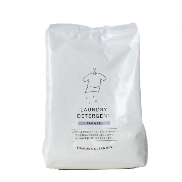 とみおかクリーニング オリジナル洗濯洗剤フラワー 詰め替え用 粉末