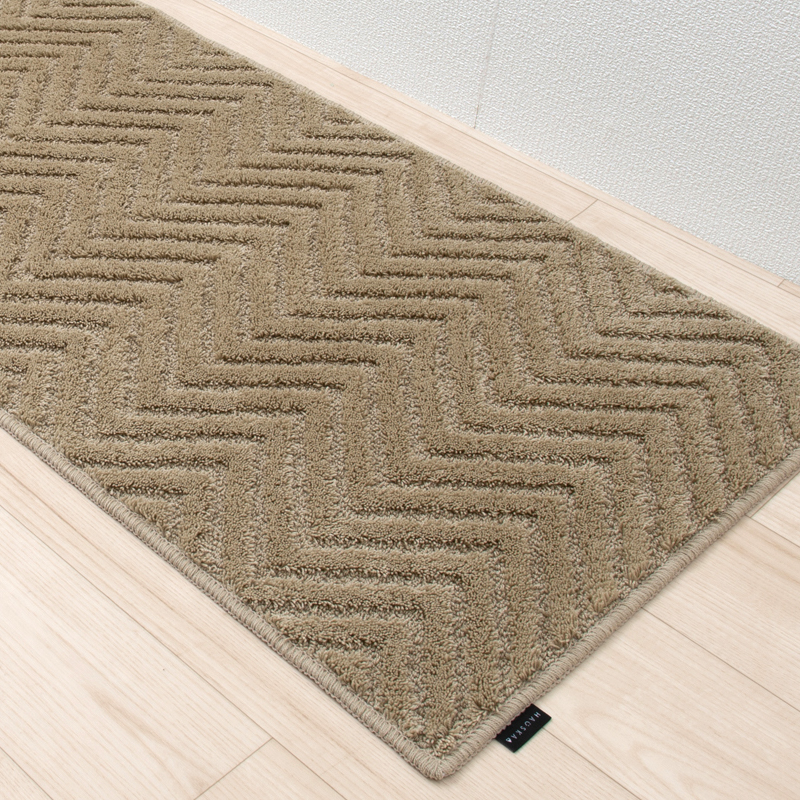 キッチンマット 270cm 洗える 台所マット おしゃれ 滑り止め 約50×270cm 日本製 北欧 HAUSKA プレリア センコー | センコー | 01