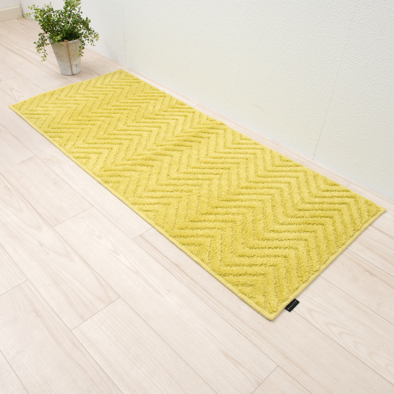 キッチンマット 120cm 洗える 台所マット おしゃれ 滑り止め 約50×120cm 日本製 北欧 HAUSKA プレリア センコー | センコー | 02