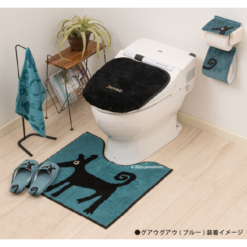 スリッパ ルームシューズ トイレスリッパ おしゃれ 洗える 室内 トイレ 室内履き ホコモモラ アニマル 約24-26cm センコー｜senkomat｜12