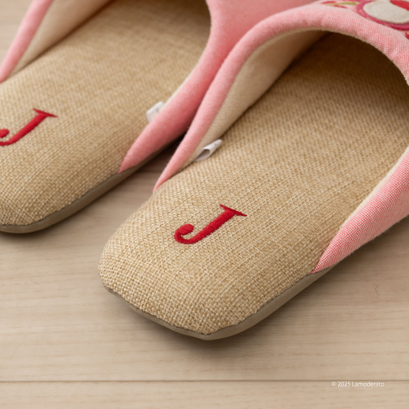 Jocomomola（ホコモモラ） スリッパ ルームシューズ 室内 来客用