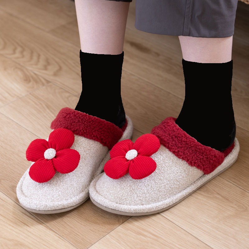 Jocomomola（ホコモモラ） スリッパ ルームシューズ 冬 あったか