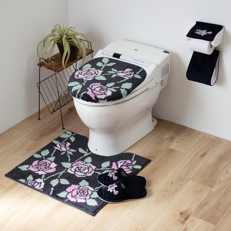 large le temps トイレマットセット 4点 約58×60cm トイレマット+兼用