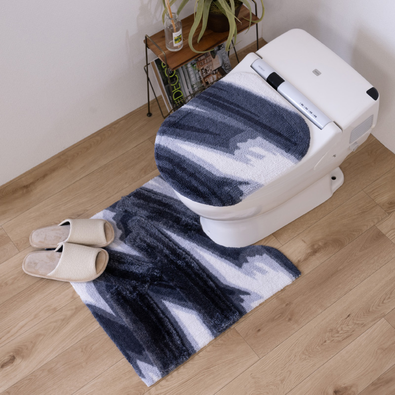 センコー トイレマット 約60×60cm 洗える おしゃれ 滑り止め