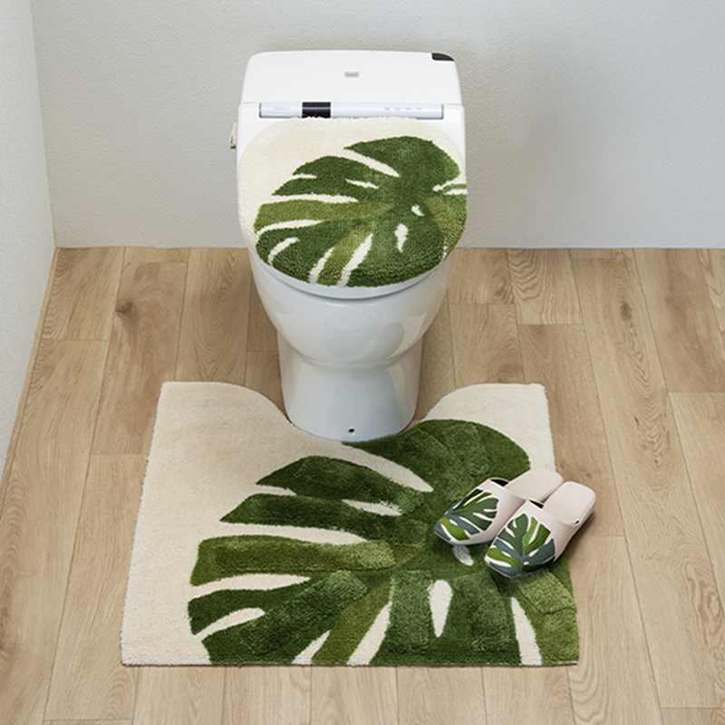 M＋home トイレマットセット 3点 約70×70cm トイレマット+兼用