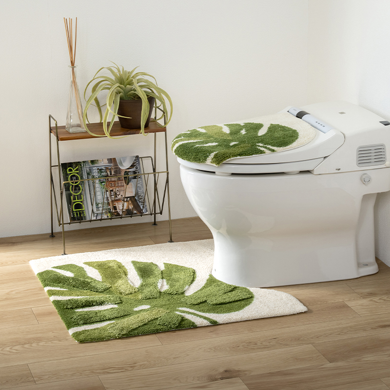 M＋home トイレマット 大判 おしゃれ 洗える 滑り止め 日本製 約70