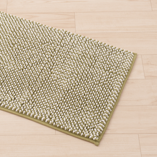 シェニール 吸水マイクロファイバー バスマット 60cm x 90cm